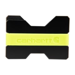 Carhartt Aluminum Front Pocket Wallet B0000389 RFID Minimalist Card Wallet Black Nickel