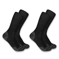 Carhartt Midweight Synthetic-Wool Blend Crew Sock 2 Pack SC9902M