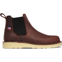 Danner Bull Run Chelsea 6 Inch Plain Toe Slip On Work Boot 15481