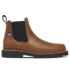 Danner Bull Run Chelsea 6 Inch Plain Toe Slip On Work Boot 15486