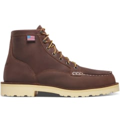 Danner Bull Run 6 Inch Moc & Steel Toe Heel Oil & Slip Resistant Work Boot 15591