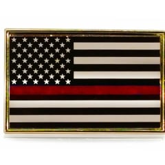 USA Red Line Honor Flag-Pin - P02322