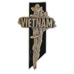 Vietnam Memorial Cross Pin P16090