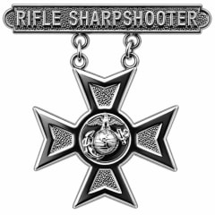EEI Marine Corps Rifle Sharpshooter Qualification Bar - P16368