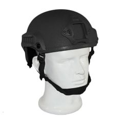 Fox Outdoor Black Battle Airsoft Helmet - 30-131