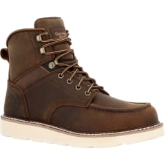 Georgia Core 37 6 Inch Steel Toe Waterproof Slip Resistant Wedge Work Boot GB00697