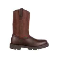 Georgia Homeland 11 Inch Waterproof Wellington Pull On Soft Toe Work Boot G113