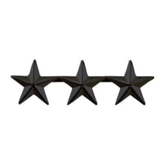 Three Star 1 Inch Insignia 4472