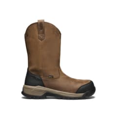 Keen Utility Evanston Waterproof Carbon Fiber Toe Metal Free Pull On Work Boot 1030500