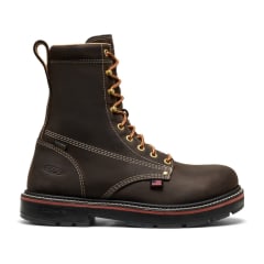 Keen Utility Liberty 8 Inch Waterproof 90Â° Heel Carbon Safety Toe USA Built Work Boot 1031305