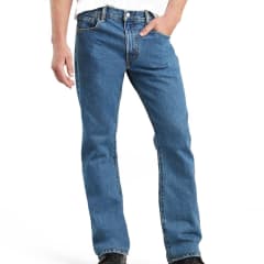 Levis 517 Medium Stone Wash Bootcut Jeans - 517-4891