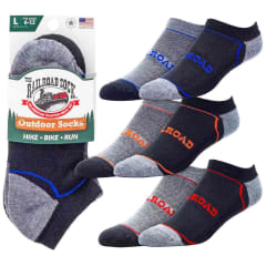 Railroad  Sock Outdoor No Show Socks OD211NS