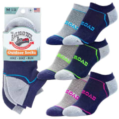 Railroad Socks Medium Outdoor No Show Socks OD291NS