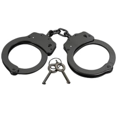Rothco Black Professional Detective Handcuffs - 10092