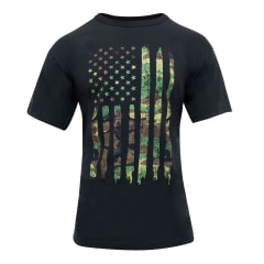 Rothco 10740 Camo US Flag Athletic Fit T-Shirt