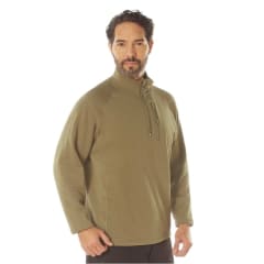 Rothco Coyote Brown Grid Fleece Pullover 13135