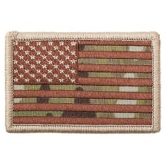 Rothco US Flag Patch With Hook Back 17771