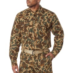 Rothco X Bear Archery Fred Bear Camo Flannel Shirt 19080