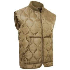 Rothco Coyote Brown Quilted Woobie Vest 20460
