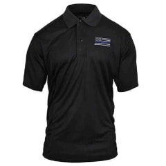 Rothco Thin Blue Line Moisture Wicking Polo 2812