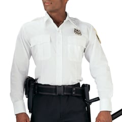 Rothco White Long Sleeve Security Uniform Shirt - 30000