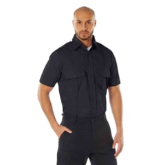 Rothco Navy Short Sleeve Uniform Shirt 30020