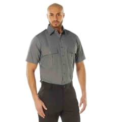 Rothco Grey Short Sleeve Uniform Shirt 30045