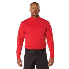 Rothco Cotton Long Sleeve Mock Turtleneck 34060