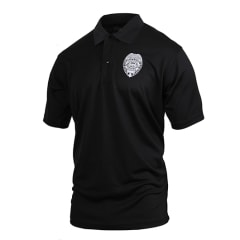 Moisture Wicking Security Polo Shirt With Badge 3627