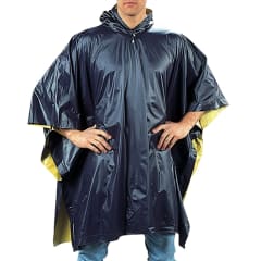 Rothco Navy PVC Reversible Poncho - 3644