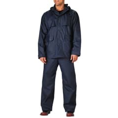 Rothco Navy 2 Piece Pvc Rainsuit - 3770
