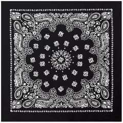 Rothco Black Trainmen Bandana - 4143