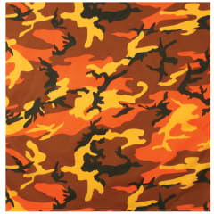 Rothco Orange Camo Bandana 4162