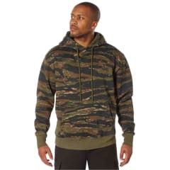 Rothco Tiger Stripe Camo Every Day Pullover Hooded Sweatshirt 43050
