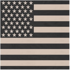Rothco Subdued US Flag Bandana - 4374