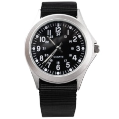 Rothco Black Military Style Quartz Watch 4427