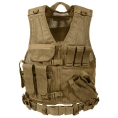 Rothco Coyote Tactical Cross Draw Vest 4491