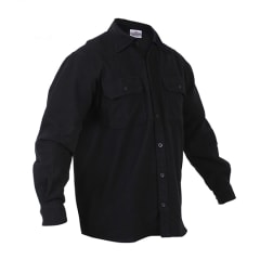 Rothco Black Flannel Shirt - 4637