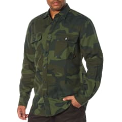 Rothco Midnight Woodland Camo Flannel Shirt 47315