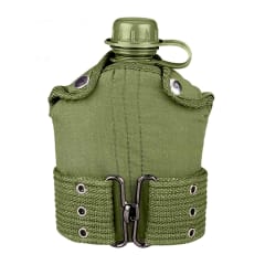 Rothco Olive Drab Plastic Canteen Pistol Belt Kit - 588