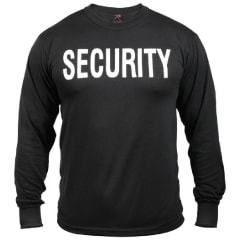 Rothco Long Sleeve Two-Sided Security T-Shirt 60230