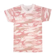 Rothco Kids Pink Camouflage T-Shirt - 6397