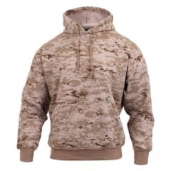 Rothco 6525 Digital Desert Camouflage Pullover Hooded Sweatshirt
