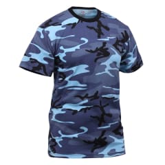 Rothco Kids Sky Blue Camo T-Shirt - 6707