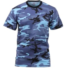 Rothco Sky Blue Camouflage T-Shirt - 6788
