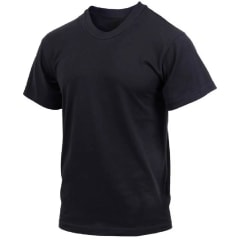 Rothco Black Solid Color T-Shirt 6989