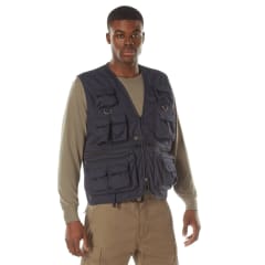 Rothco Midnight Navy Blue Travel Vest 75320