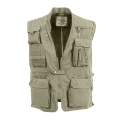 Rothco Khaki Safari Vest - 7570