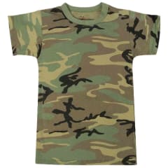 Rothco Kids Vintage Woodland Camo T-Shirt - 7605