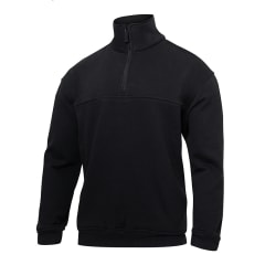 Rothco Black Heavy Duty Zip Workshirt - 7650